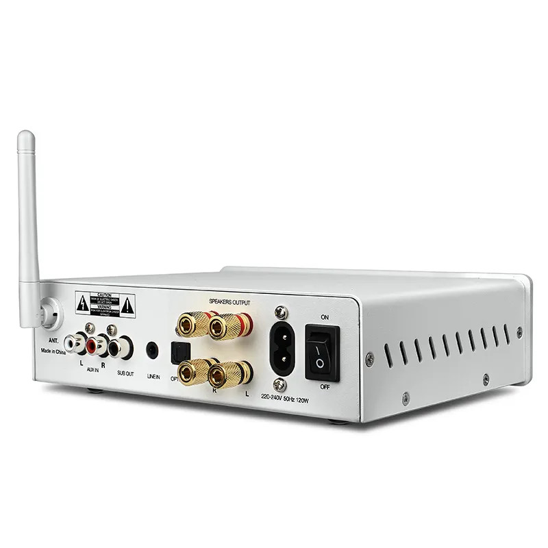 Integrated Home Audio Amplifier Bluetooth Audio Pro HiFi Stereo Audio Receiver Amplifier