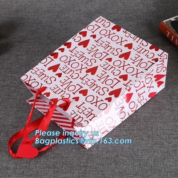 Fashion Custom Printing Luxury Gift Shopping Carrier Paper Bag With Your Own Logo Print,strong twisted handle black leat