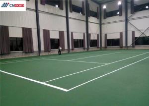 China ITF Indoor Tennis Court Flooring , Green Tennis Court Synthetic Flooring wholesale