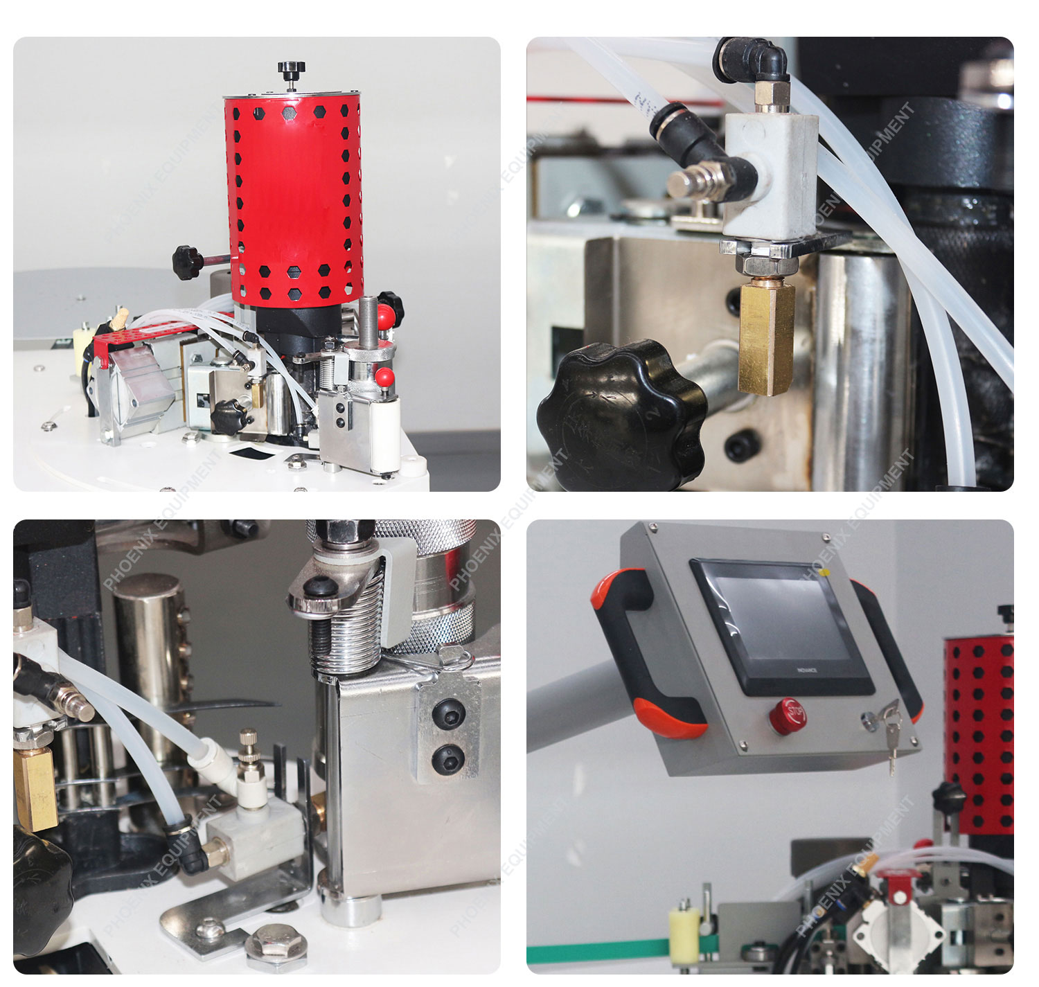 Flexible Folding Arm Edge Bander Machine for PUR/EVA Material Production Efficiency