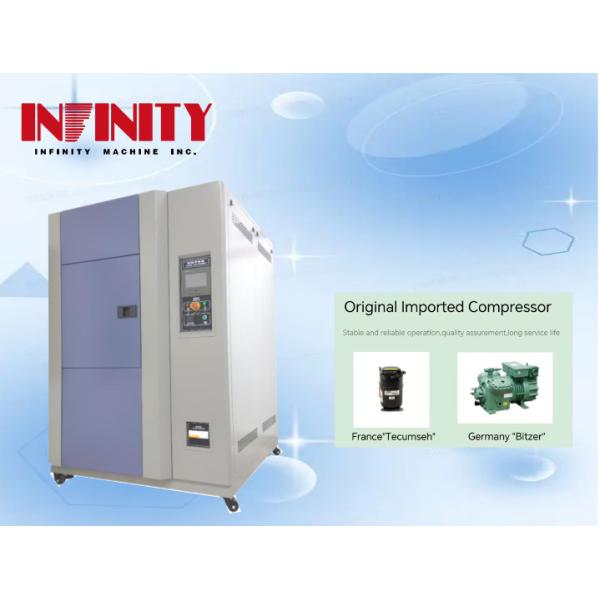 GB/T2423.2-2001 Standards Hot and Cold Impact Test Chamber with Water-cooled Condenser