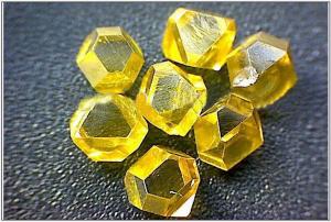 China Synthetic single crystal diamond for Electron / Spaceflight , High Wear Resistance wholesale