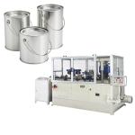 Small Round Tin Can Making Machine 35CPM Automatic For 1L Paint Can