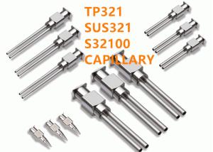 TP321 Stainless Steel Special Alloys Capillary High Temperature Resistance