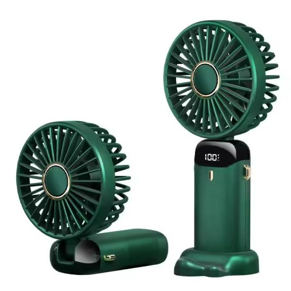 Quality Top Selling Portable Led Display Mini USB Rechargeable Fans Summer Desk Handheld Air Conditioner Cooler for Outside Travel Fold for sale