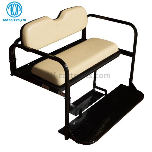 Quality Golf Cart Ezgo Flip Flop Rear Seat For RXV , Flip Folding Rear Seat Kit for sale