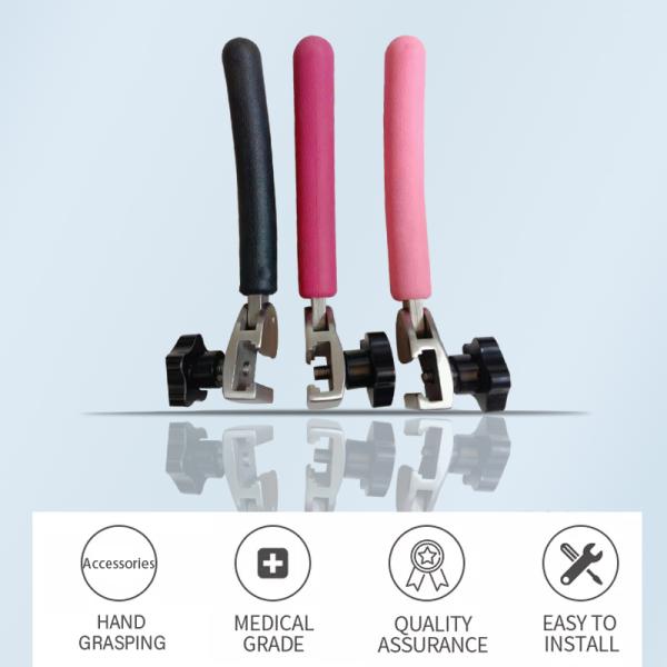 Three Colors Hand Grab Gynaecological Bed Accessories Cast Iron