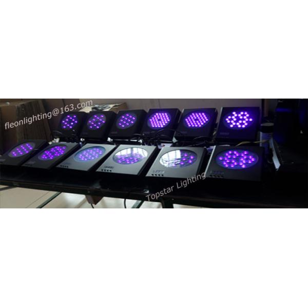 Professional Led Dmx Stage Lighting , Waterproof Led Par Color Change Led Blacklight