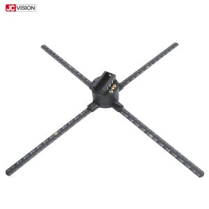 55cm Advertising Holographic LED Display , 512pcs 3D Holo Display