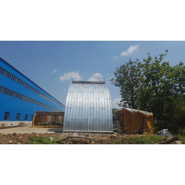 Highway Railway Heavy Large Culvert Corrugated Plate Roller Forming Machine Line for bridge