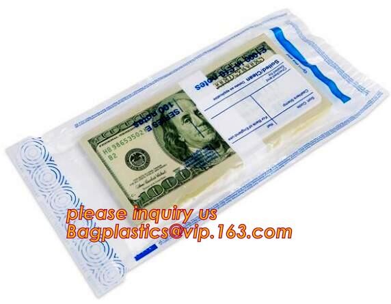 Plastic Money/Evidence Security Envelopes Cash Deposit Seal Bags, Bank Industrial Use cash security deposit bags, bageas