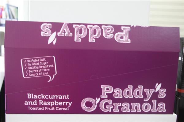 Quality Custom Offset Printing Retail Packaging Boxes For Cookies Flat Packing for sale