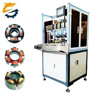 China 0.04 0.25mm Wire Diameter Range Automatic Bldc Motor Winding Machine PLC CNC Control on sale