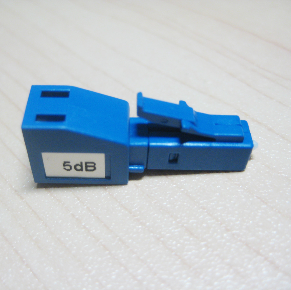 5dB Singlemode SM LC/UPC Fiber Optic Attenuator Fast Connector