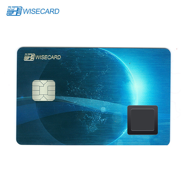 Multi Purpose Card Payment Biometric RFID Card With Chip Magstripe