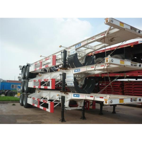 Skeletal chassis 40ft container trailer price China manufacturer