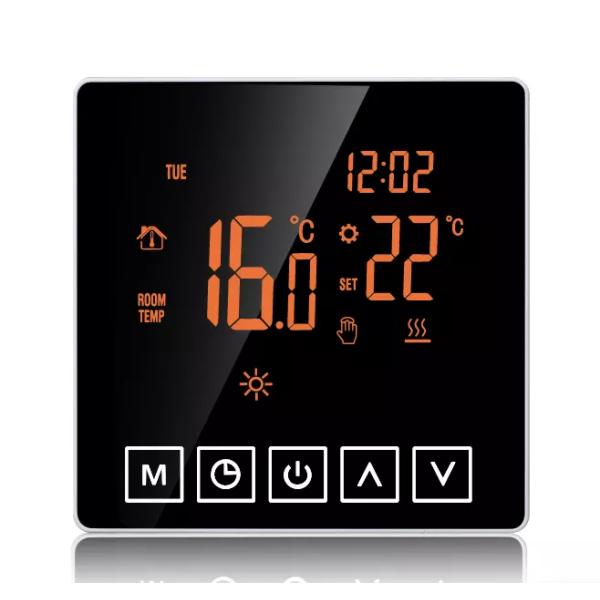 Water Heating System Electric Floor Thermostat For Wall Hanging Stove