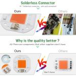 High Lumen Output 50W LED Chip