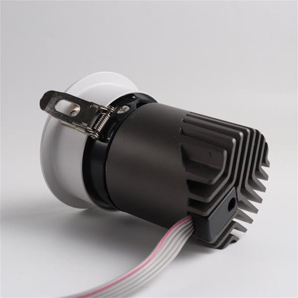 400lm LED Colorful Spot Lights Adjustable Cob Base Recessed Spotlight High Luminous Value Supermarket Mall Aluminum Embedded