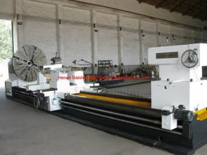 Cylindrical Surface Turning Horizontal Lathe Machine With 16 Tons Load Capacity