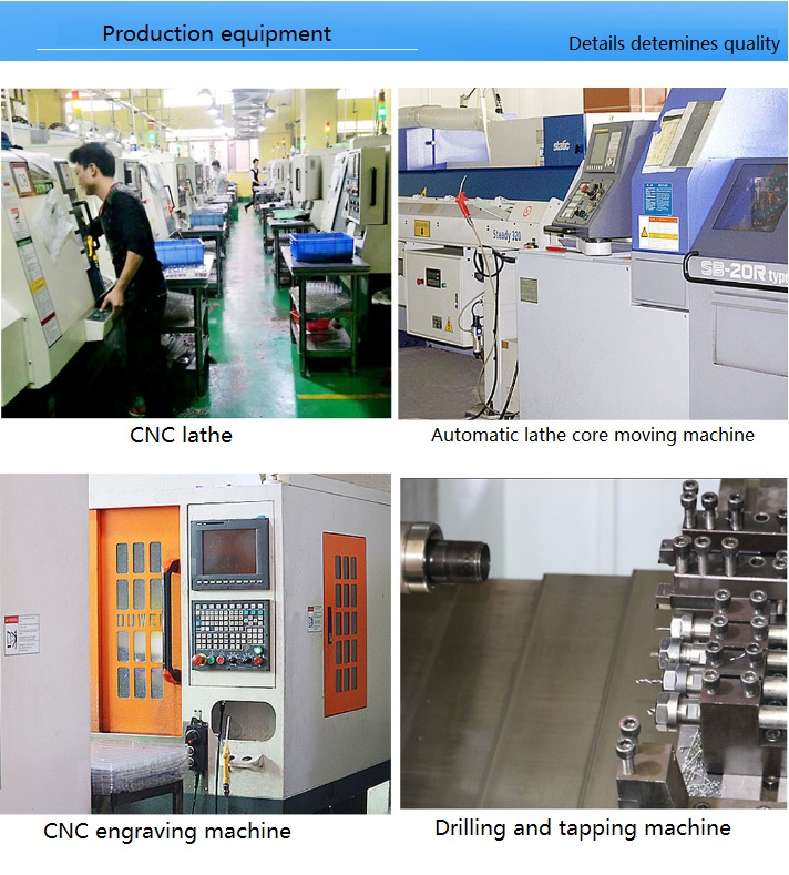 Customized Sizes Acceptable High Precision Stainless Steel Brass Aluminum CNC Parts