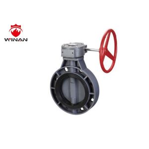 China Light Weight Fire Fighting Valves , Plastic Butterfly Valve 300PSI Pressure wholesale
