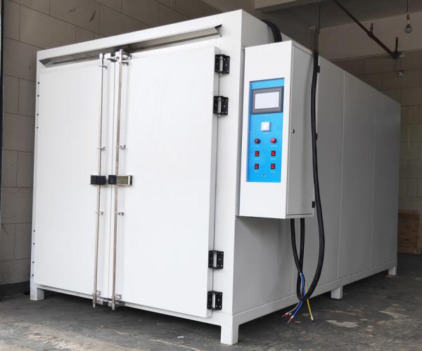 Quality LIYI 300 Degree Touch Screen Program Controller Hot Air Circulation Double Door Drying Oven for Auto Parts for sale