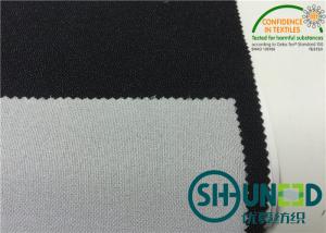 China Double Dot Interfacing Material , PA Coating pcc Interlining Shrinkage Resisitant wholesale