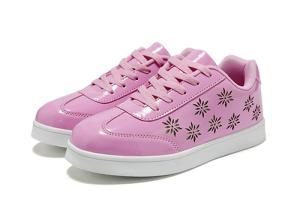 Rechargeable Led Light Up Shoes For Adults , Flashing Programmable Led Shoes