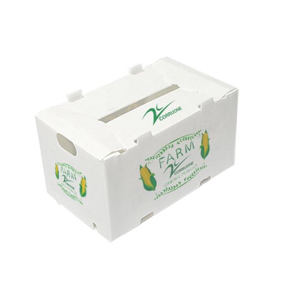 Quality Chemical Resistant Coroplast Printing Box For Industrial And Sweet Corn Box for sale
