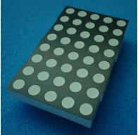 Quality Single Color LED Dot Matrix Display 2.4 Inch 5X8 For Digital Information for sale