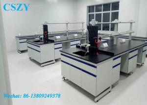 Laboratory furniture lab table island wrok bench with sink table