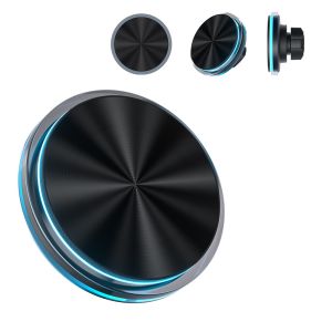 China Customized Wireless Car Magsafe Charger With Crystal Ambient Light Design wholesale