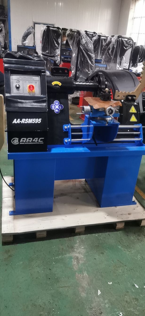 26" Full Automatic Rim Straightening Machine With Lathe Repair Rim Processing Machine