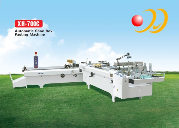 Quality Flexo T - Shirt Box Folding Machine For Crash Lock Bottom Box for sale