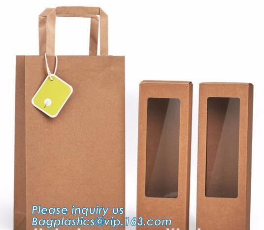 Custom paper bag with handle coated white paper bag printing pattern flower carrier bag,Flower carrier paper bags with d