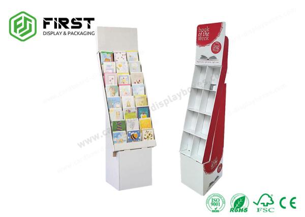 Quality Flat Packed Custom Cardboard Pop Displays For Shopping Mall for sale