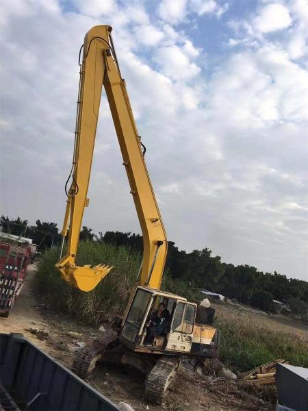 Quality Two Section 40-47T Excavator Stick Extension Long Reach 18 Meters 1.2cbm Multiscene for sale