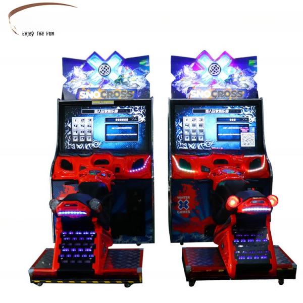 Coin Operation Motorcycle Game Machine Amusement Gaming Machines Customizable