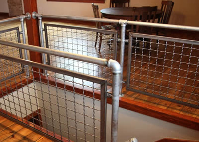 aluminum crimped wire mesh