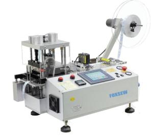 Automatic Tape Cutting Machine with Punching Hole and Collection Device
