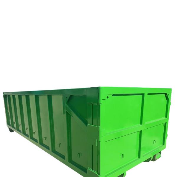 Quality Customized Heavy Duty Hook Lift Bin With Lockable Lid Anti Corrosion Coating for sale
