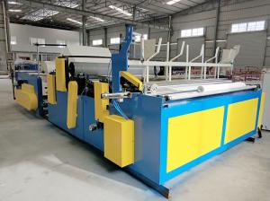 PLC Small Toilet Paper Making Machine 100m/Min