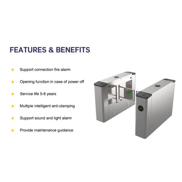 Swing Barrier Gate / Access Control Turnstile Gate High Brightness Indicator