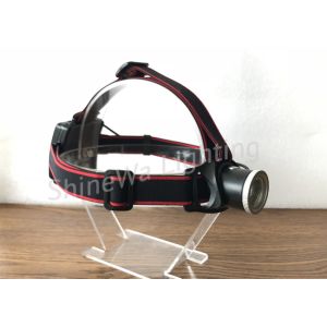 China 90 Degrees Adjustable LED Headlights / Heat Resistance Trail Running Headlamp wholesale