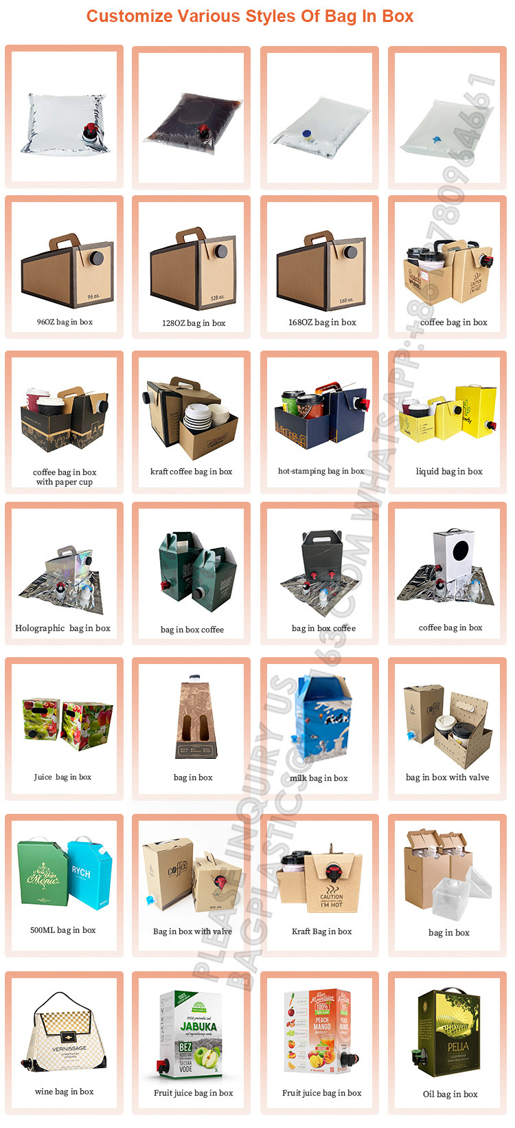 Custom LOGO 1L 2L 3L 5L 10L Drinks Brew Coffee Liquid Package Bag In Box With Screw Lid Bib Package Bag