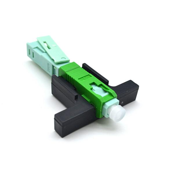 Spiral Types SC/APC Fiber Optic Fast Connector Quick Assembly Single Mode