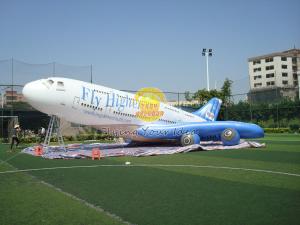 Giant Inflatable Advertising Helium Plane with Good Elastic, Custom Shaped Balloons