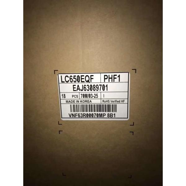 LG 65 Inch UHD 3840x2160 Pixels LCD Display with 450 cd/m² Brightness for Computer Monitor and TV LCD Screen