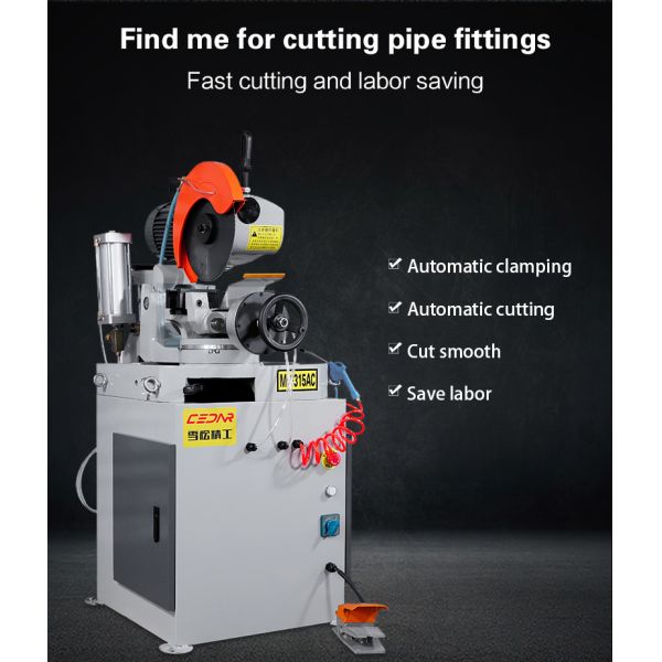 Small Machine Mc-315AC Round Pipe Cutting Machine Has Long Service Life